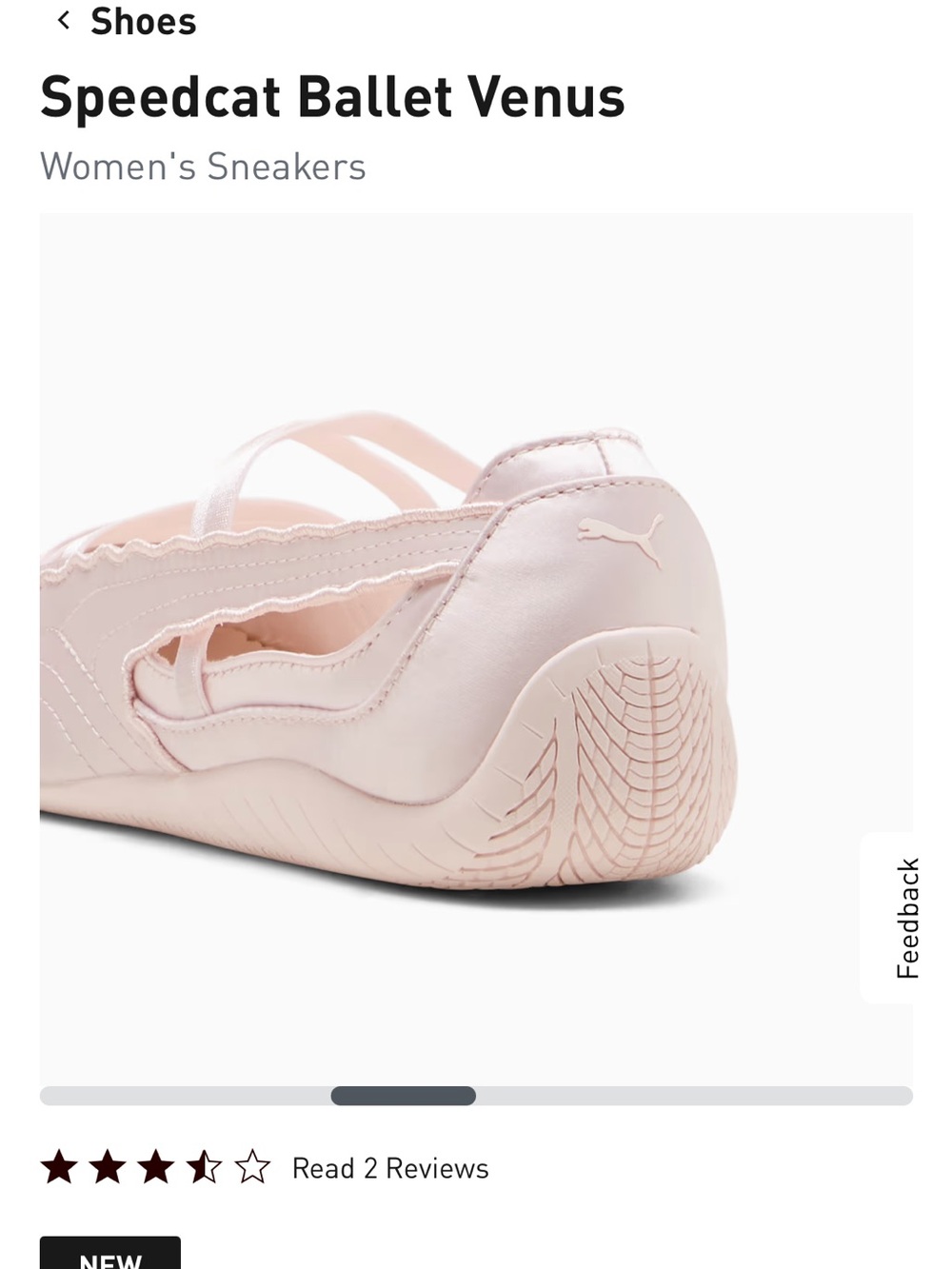 PUMA Speedcat Ballet Venus Women's Sneakers - Blush Pink - Picture 6 of 6